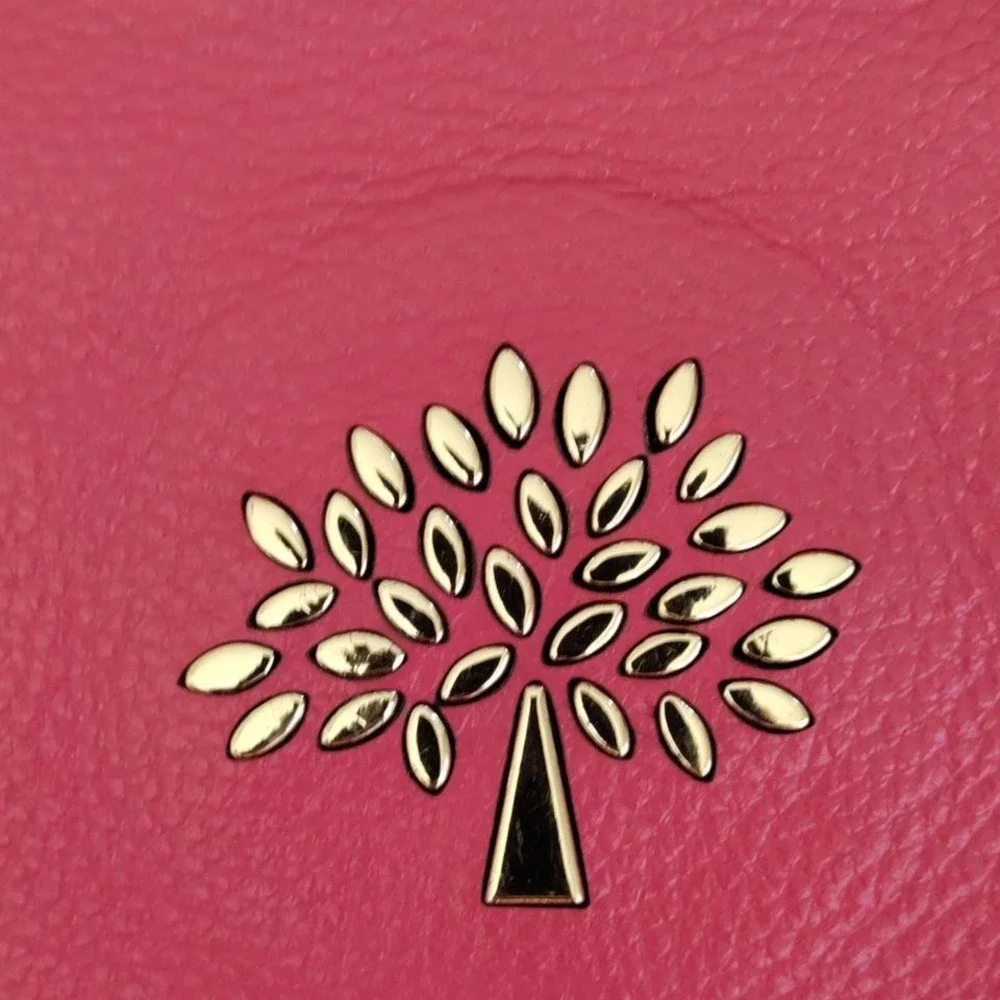 New Mulberry‎ pink leather crossbody purse